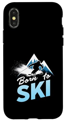 XL[pMtg Born To Ski X}zP[X iPhone X/XS p