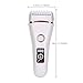 Electric Lady Shaver Bikini Trimmer, Wet & Dry Rechargeable Cordless Painless Electric Razor for Women, LED Display Razor for Legs Underarms (White)