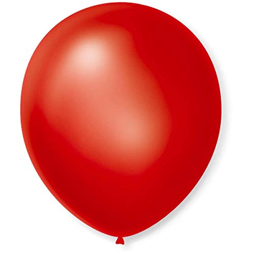 Balao Cintilante N.070 Vermelho - Pacote Com 50 São Roque Vermelho