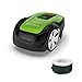 Greenworks Optimow M Rasenmäherroboter für Rasenflächen bis 500 m2 , Bluetooth-Appgesteuert, Diebstahlschutz, 3 Jahre Garantie + Greenworks Begrenzungskabel für Mähroboter 100 Meter