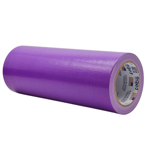Image of MAT Duct Tape Purple Industrial Grade, 12 inch x 60 ft. Waterproof, UV Resistant for Crafts, Home Improvement, Repairs, & Projects