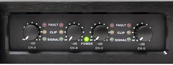 Amazon | CLASSIC PRO（クラシックプロ） DCP4450II 4chパワーアンプ1U