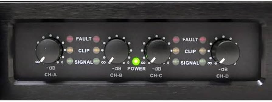 値下げ5※クラシックプロDCP4450 4ch デジタルパワーアンプ