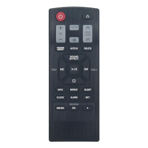 AIDITIYMI COV34618201 Replace Remote Control Compatible with LG Electronics CM4360 CMS4360F 230W Hi-Fi Entertainment System (2016 Model) COV34618202 COV30748165