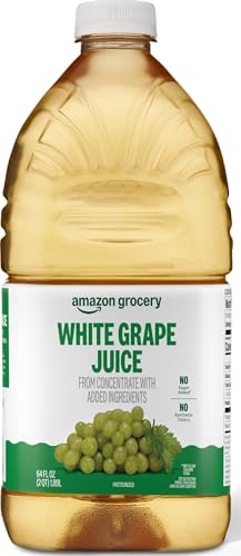 Amazon Grocery, White Grape Juice, 64 Fl Oz