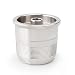 CAPSULONE stainless steel refillable capsule compatible with illy coffee maker machine filter