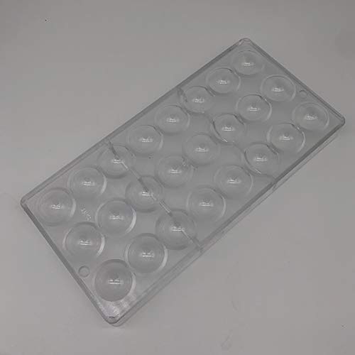 Goldbaking Semi Sphere Chocolate Mould PC Polycarbonate Hemisphere Chocolate Mold (s 1.2inch) - Thumbnail 4
