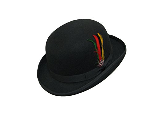 viz-uk wear - Chapeau melon - Homme - Noir - Large