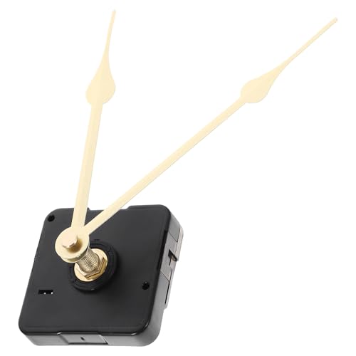 Toyvian 静音掛け時計 ムーブメント交換キット 高精長軸クォーツ時計モーター おしゃれデザイン