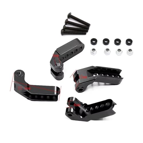 Support suspension hydraulique Traxxas TRX-4 en alliage d'aluminium haut de gamme