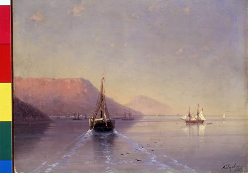 Cuadro famoso de Aivazovsky en lienzo premium con alta definición de color 60x90