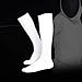 YZWZZXC Fencing Socks, Cotton Compression Socks, Full of Elasticity, Comfort, for Epee, Sabre, Foil, Unisex(X-Large)