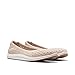 Clarks CloudSteppers Women's Breeze Roam, Light Sand Textile, 8.5 Medium US