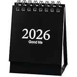 Pianificazione completa del 2026 Coprendo da gennaio 2026 a dicembre 2026, questo calendario da tavolo a fogli mobili ti aiuta a tenere traccia delle scadenze degli appuntamenti e delle date importanti con una rapida occhiata.