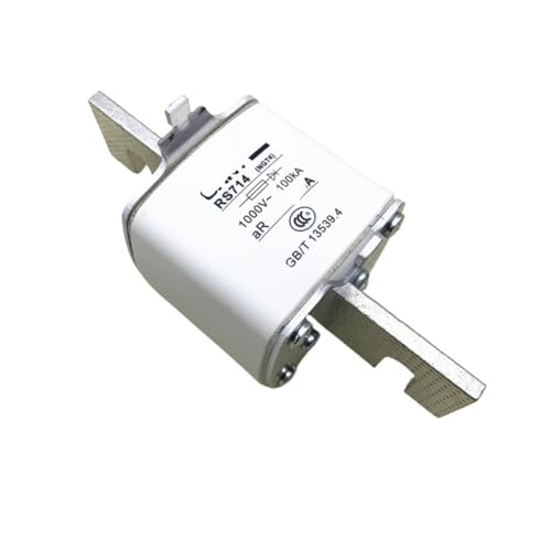 Fusible rapide RS714 NGT4 avec pouvoir de coupure 100KA pour haute tension 1000V