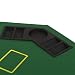 vidaXL Tablero de Póker Plegable 8 Jugadores Octagonal Verde Mesilla Auxiliar