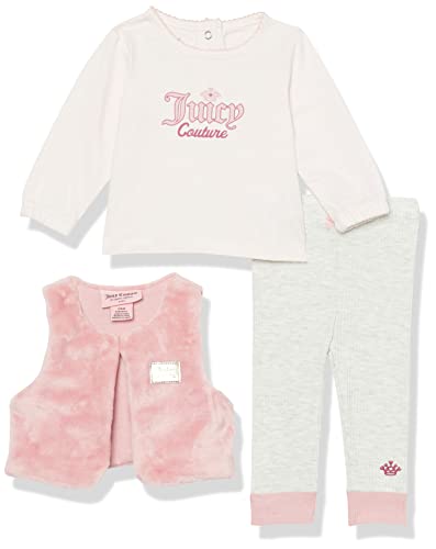 Image of Juicy Couture baby-girls 3 Pieces Vest Set