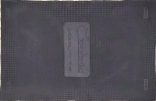 Image of Eva Rubber Mat, Big 8 By 5 Foot Waterproof, Bpa Free For Commercial Gym, Fitness Studios, Children's Play Areas, Black.