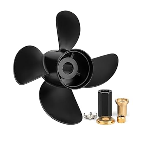 Image of VIF Boat Propeller Compatible with Mercury Mercruiser Alpha One /Bravo One Outboard Motors 135HP 150HP 175HP 200HP 225HP 250HP 300HP, 2&4-Stroke, Aluminum Propellers,15 Spline Tooth, Rh