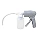 LINE2design Manual Hand-Operated Suction Pump-Portable Suction Pump Light Weight - EMS Emergency First Aid Outdoor Travel Size Rescue Pump with 1 Canister