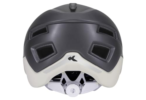 KED Berlin City Fahrrad Helm matt schwarz/weiß 2022: Größe: L (56-61cm)