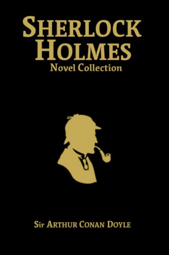 Sherlock Holmes Novel Collection: A Study in Sc... B09V39DX7D Book Cover