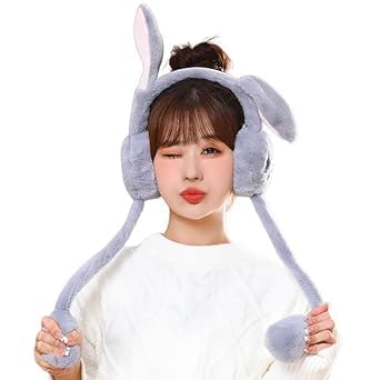 Bunny Earmuffs Cute Plush Animal Ear Warmers for Women & Girls | Fluffy Furry Ear Muffs for Winter | Fluffy Furry Ear Muffs | Adorable Bunny Fluffy Ear Warmers-image-49