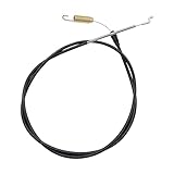 Cavo Trazione Modificabile Da 68 Pollici Per La Ruota Anteriore Che Aziona Le Falciatrici Centro In Acciaio Permanente La Costruzione Del Tosaerba In Grado Inclinare Lo Sterzo Cavo