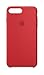 Apple iPhone 8 Plus/7 Plus Silicone Case - (PRODUCT) RED