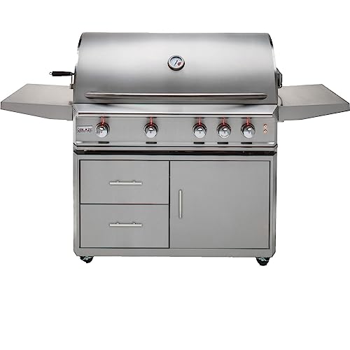 Blaze Professional LUX 44-Inch 4-Burner Natural Gas Grill w/Rear Infrared Burner -  3105389