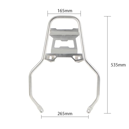 For BMW R1250GS LC R1200GS GS 1250 1200 Adventure 2013-2024 Motorcycle Panniers Rack Saddlebag Bracket Top Case Moto Box Rack (Silver Top Rack) miniatura 7