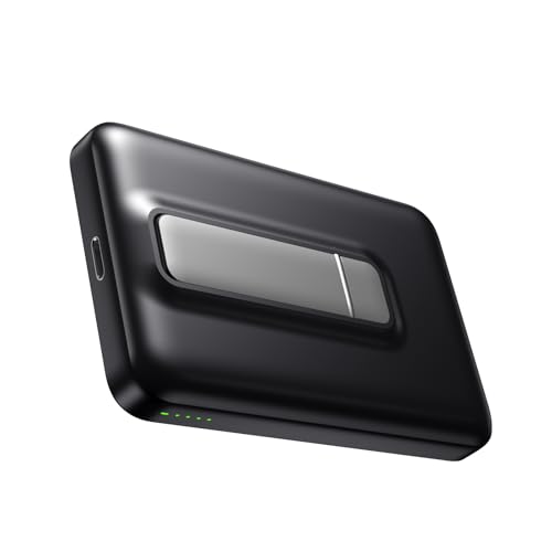 Portable Charger Battery Pack Compatible with iPhone Series, LED Indicator Light & Stand