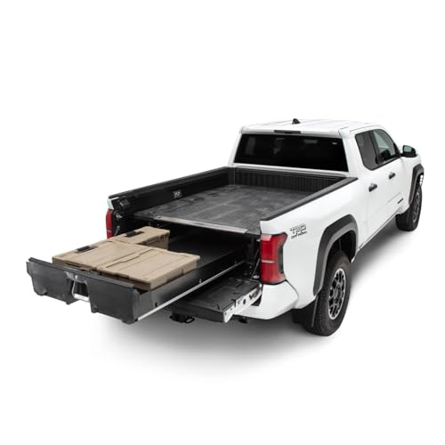 DECKED Truck Bed Storage System with System Accessories | Compatible with Toyota Tacoma (2024-Current) 5'1