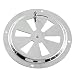 Ventilazione Acciaio Inox Ventola Rotonda - Piastra Serratura Della Branchia Griglia Cursore Fumatori Barca Camper Casa Apertura Parti Affumicatore Barca Camper Argento ø125 Mm 1 Pezzo