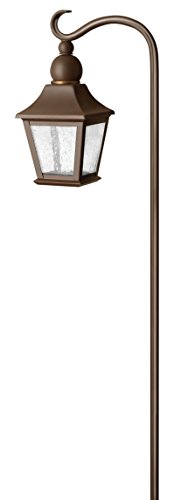 Review Product Hinkley Landscape Lighting Bratenahl Path Light - Add Security to Outdoor Walkways and Paths with Ultra-Durable Path Lights, 12-Volt, Robust Copper Bronze Finish with Clear Seedy Glass, 1555CB
