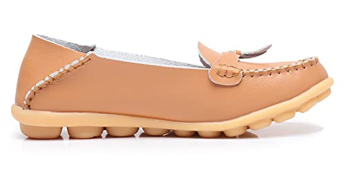 Image of VenusCelia Women's Decoration Comfy Walking Flat Loafer