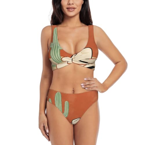 Bikini croisé femme idéal pour la plage et les vacances d'été Western