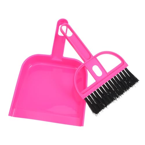 Gatuida Mini Kehrschaufel und Besen Set Kompakt Tragbar für Schreibtisch Bett und Auto Weiche Borsten für Präzise Reinigung Platzsparendes Design Vielseitig Einsetzbar für Haushalt und