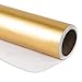 RUSPEPA Gift Wrapping Paper Roll - 81.5 Sq Ft Matte Gold for Wedding,Birthday, Shower, Congrats, and Holiday Gifts-30Inch X 32.8Feet