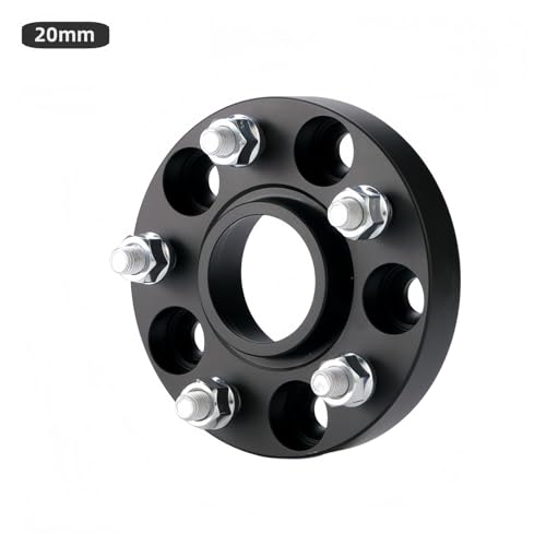 Entretoise de roue forgée 20mm noire de haute précision pour Range Rover Evoque