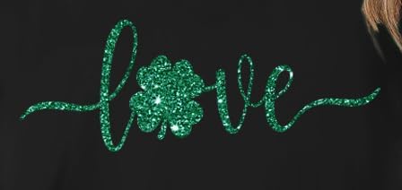 St Patricks Day Shirt Women Lucky Irish Shamrock Clover Long Sleeve Happy St Patrick’s Day Print Tshirts - Image 5