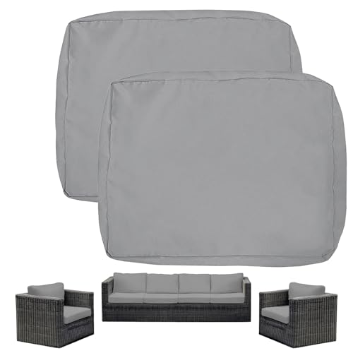 Housse de coussin extérieur imperméable pour protéger et rénover une assise usée - 2