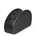 OTTO Leather Remote Controller Holder Organizer Store DVD Blu-ray TV Roku or Apple TV Remotes - Italian Genuine Leather with Suede Lining Living or Bedroom Storage (OTTO93)