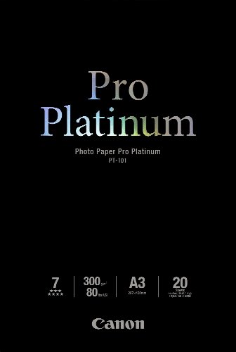 Canon Papier Photo Pro Platinum PT-101 - recharge papier impression glacé jet d'encre