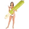 Jumbo Green Grass Inflatable Noodle، Funny Pool Noodle Floats for Adults، Ridiculous Pool Party Decor