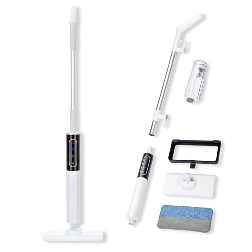 Steam Mops for Floor Cleaning, Floor Steamer with 2 Steam Modes & Smart Touch Control, for Carpet, Wooden, Marble, Tile, Hardwood