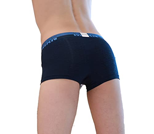 Mens Ice Silk Elephant Nose Boxer Briefs Pouch Underwear4