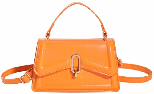 Image of SHUIANGRAN Stylish and Simple Crossbody Bag Small Square bag Purses for Women Satchel Shoulder bag Bag Purse