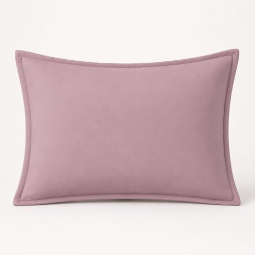 Image of RD TREND Premium Elastic Bedsheet Single Bed Size (72 x 48 x 8 Inches) with 1 Pillow Cover Size (18x28 Inches) Color-Mauve Rose