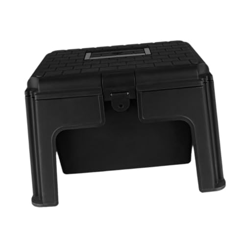 QSTDGVPW Horse Grooming Box Portable Horse Care Equestrian Stool Tack Storage for Riding Travel